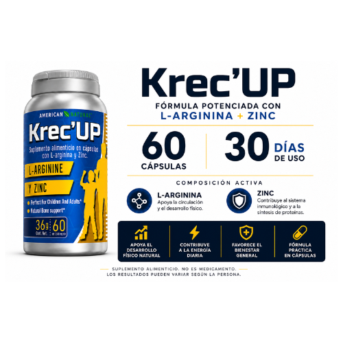 (Oferta Especial) 🎁Krec Up™: Tratamiento Completo de 2 Meses – Compra 1 Mes y Recibe 2